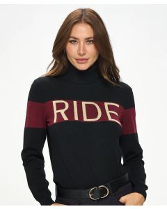 Dancing Equestrian Performance Turtleneck