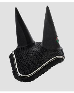 Equiline Rio Ear Bonnet With Rhinestone Trim
