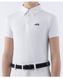 Equiline Jeremyk Boys Short Sleeve Show Shirt