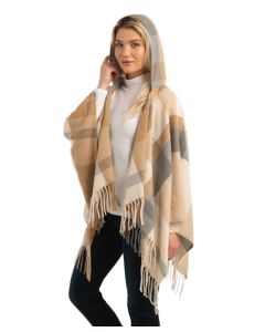 Ladies Chateau Hooded Wrap