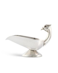 Vagabond House Stainless Steel Pheasant Gravy Sauce Server