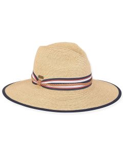 Sun N Sand Paper Straw Biarritz Safari Hat