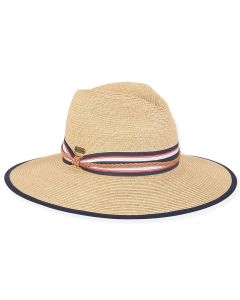 Sun N Sand Paper Straw Biarritz Safari Hat