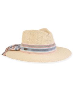 Sun N Sand Paper Straw Juist Safari Hat