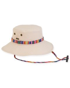 Sun N Sand Cotton Henley Boonie Hat