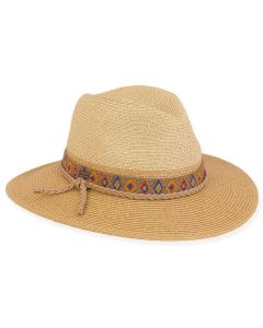 Sun N Sand Paper Straw Martinique Safari Hat