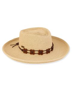 Sun N Sand Paperbraid Harmony Gamblers Hat
