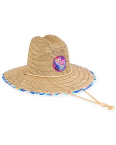 Sun N Sand Rush Straw Alice Kids Sunny Dayz Lifeguard Hat