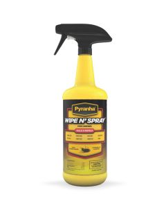 Pyranha Wipe N' Spray for Horses 32oz