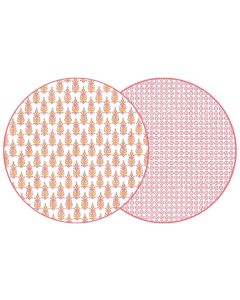 Holly Stuart Round Two Sided RAJ & JAIPUR Placemats