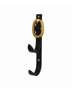 Iron & Brass Double Belt Hook