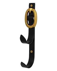 Iron & Brass Double Belt Hook