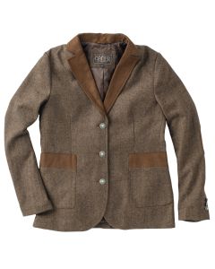 Madison Creek Ladies Katmai Herringbone Wool Blazer