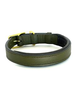 KL Select Classic Flat Padded Dog Collar