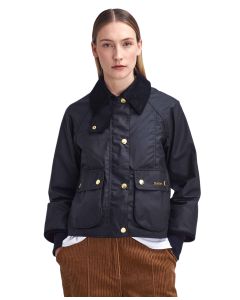 Barbour Ladies Cropped Beadnell Waxed Jacket