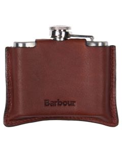 Barbour Hinged Hipflask (4oz)