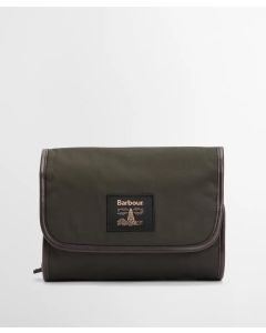 Barbour Wax Hanging Washbag