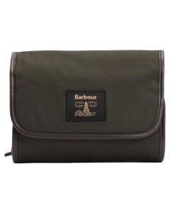 Barbour Wax Hanging Washbag