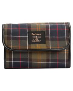 Barbour Tartan Hanging Washbag