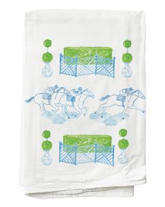 Maizie Clarke Tea Towel with Watercolor Design