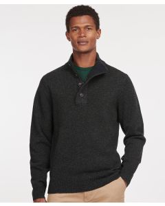 Barbour Mens Patch Half Zip Sweater