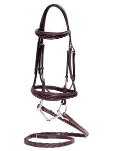 Nunn Finer Monica Bridle With Laced Reins