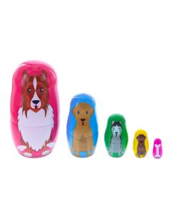 Wooden Nesting Dolls Set