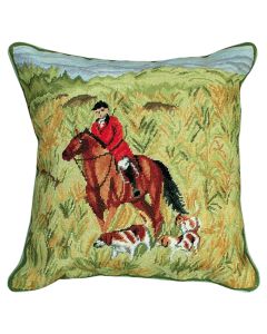 Michaelin Home Needlepoint Pillow (14"X14")