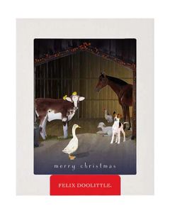 Felix Doolittle Christmas Greeting Card