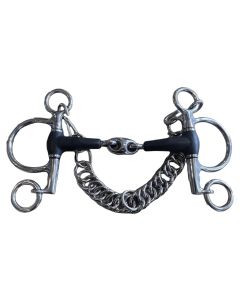 Anademi Pelham Rubber Mouth With Peanut Lozenge Bit