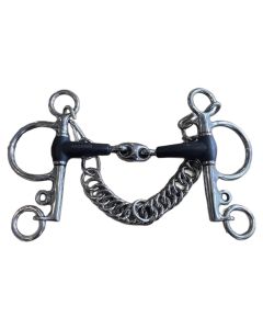 Anademi Pelham Rubber Mouth With Peanut Lozenge Bit