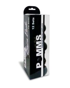 Pomms Smooth Ear Plugs Barn Pack - 12 Pairs