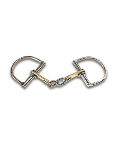 Pony ProSeries Derby D-Ring Snaffle Bit