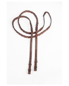 Arc De Triomphe Fancy Stitched Raised Ultra Grip Laced Reins