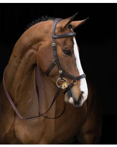 Rambo Micklem Multibridle w/ Rubber Reins