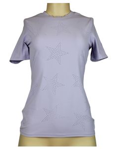 Equestrian Club Star Ladies Short Sleeve Tee Shirt