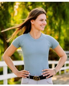 TKEQ The 'KENNEDY' Ladies Seamless 2.0 Short Sleeve Performance Shirt