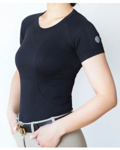 TKEQ The 'KENNEDY' Ladies Seamless Short Sleeve Performance Shirt