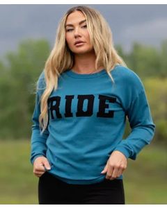 TKEQ Ladies Crewneck Long Sleeve Shirt