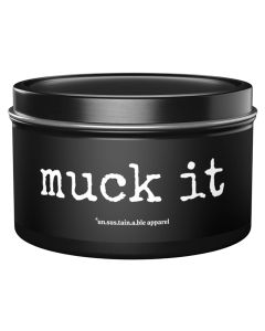Unsustainable Apparel Tin Candles (8 oz)