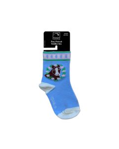 Epona Pony Portrait Toddler Socks (1-3 years old)