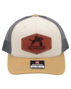 Tack Room Leather Patch Trucker Hat (Richardson 112 Profile)
