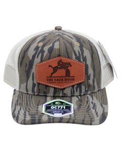 Tack Room Leather Patch Trucker Hat (Camo Series)
