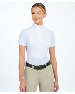 RJ Classics Ladies Tessa Short Sleeve Micro Print Show Shirt