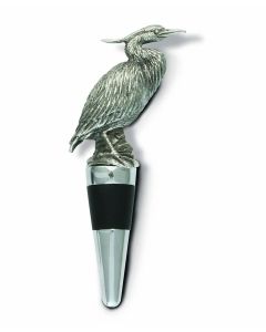 Vagabond House Blue Heron Bottle Stopper