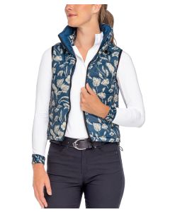 Kastel Denmark Ladies Reversible Quilted Puffer Vest