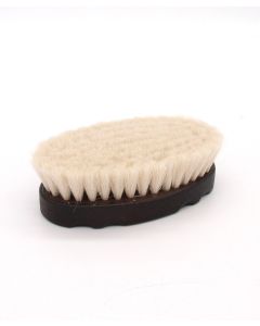 Tail Tamer Wood Series Small Oval Goat Hair Brush