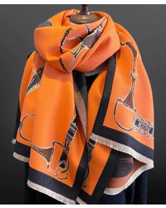 Westrian Lady H Fox Hunter Jumper English Side Saddle Equestrian Horse Scarf