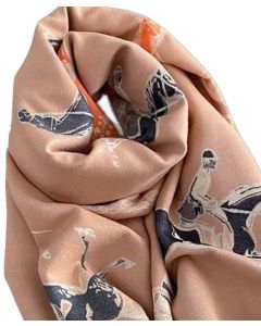 Westrian Ladies H Fox Hunter, Jumper, Side Saddle Horse Scarf