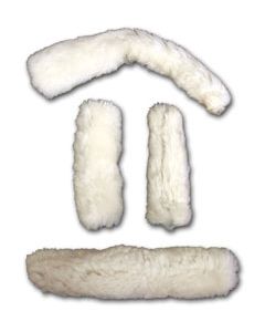 Fleeceworks 4-pc Halter Fleece Set